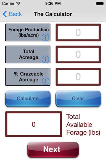 Image 0 for Stocking Rate Calculator …