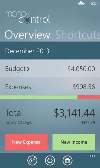 Imagen 1 para MoneyControl for Windows …