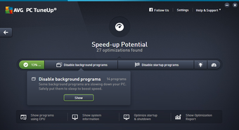 Image 1 for AVG PC TuneUp