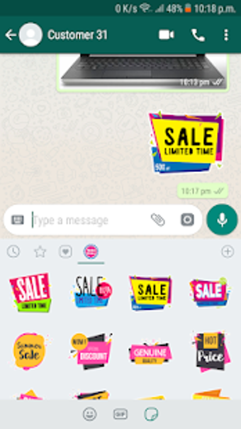 Image 3 for Sales Stickers - WASticke…