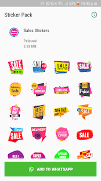 Image 1 for Sales Stickers - WASticke…