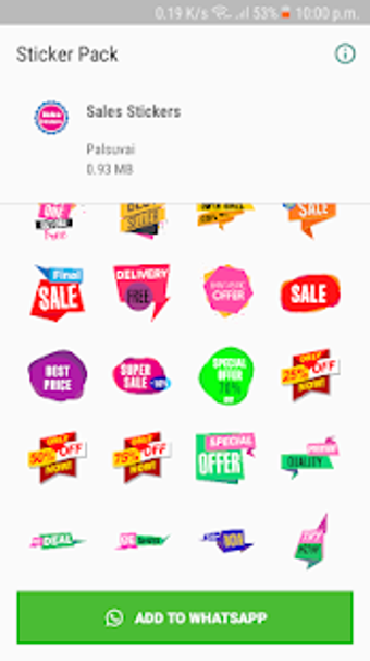 Image 0 for Sales Stickers - WASticke…