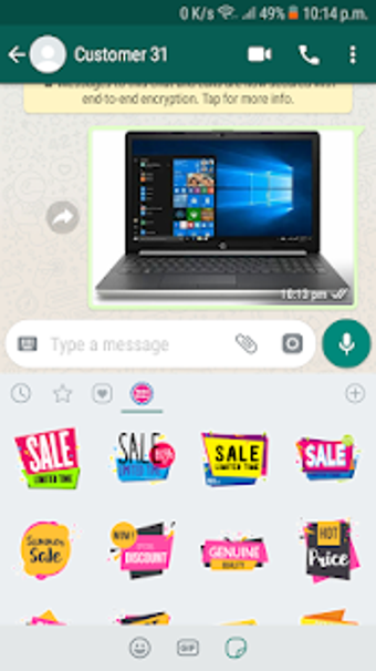 Image 2 for Sales Stickers - WASticke…
