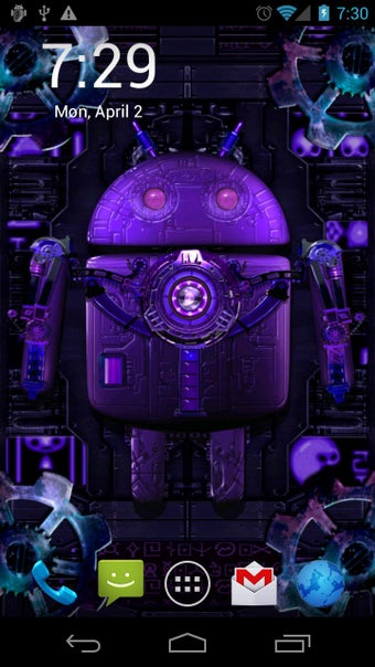 Image 2 for Steampunk Droid Live Wall…