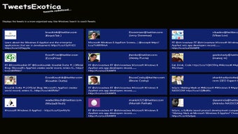 Image 0 for TweetsExotica for Windows…