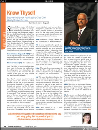 Imagen 0 para Home Business Magazine iP…