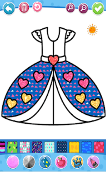 Image 2 for Glitter beauty coloring a…