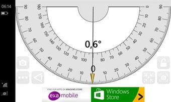 Imagen 2 para Protractor Pocket for Win…