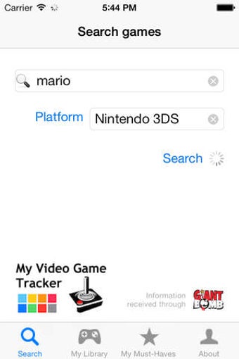 Imagen 0 para My Video Game Tracker