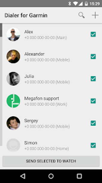 Image 2 for Dialer for Garmin Connect…