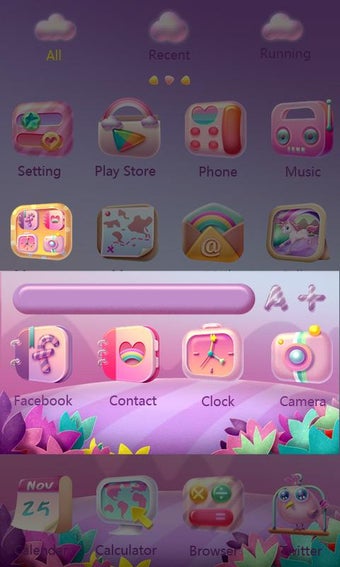 Image 0 for Unicorn GO Launcher Theme