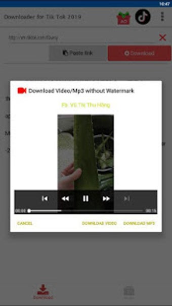 Image 0 for Video Downloader for TikT…