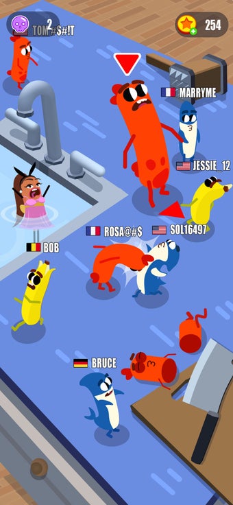 Image 1 for Sausage Wars.io