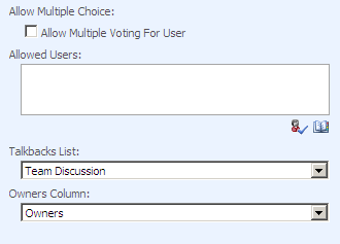 Image 0 for Infowise Voting Field