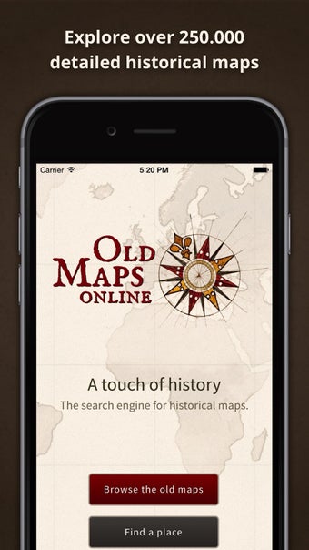 Image 0 for Old Maps: A touch of hist…