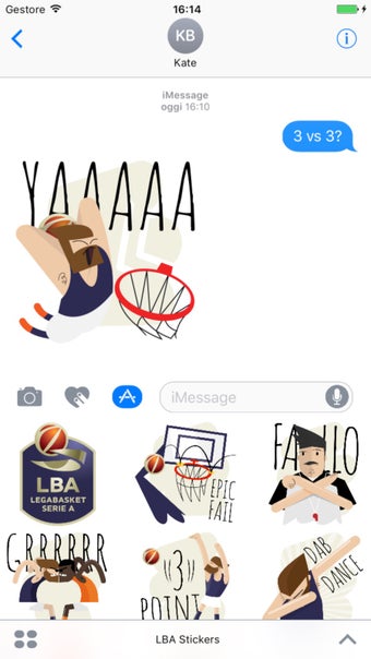 Imagen 1 para LBA stickers - LegaBasket…