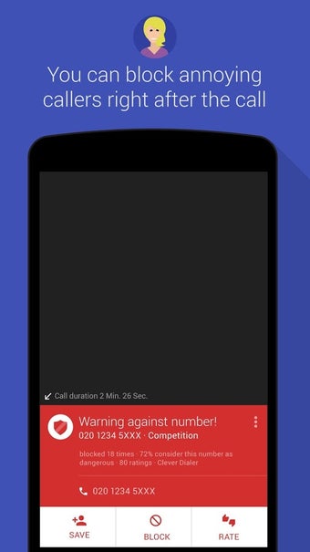 Imagen 2 para Clever Dialer - caller ID