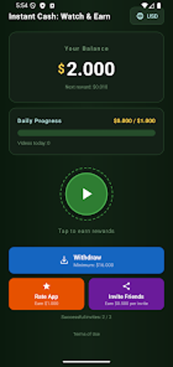 Image 0 for Instant Cash: Watch  Earn