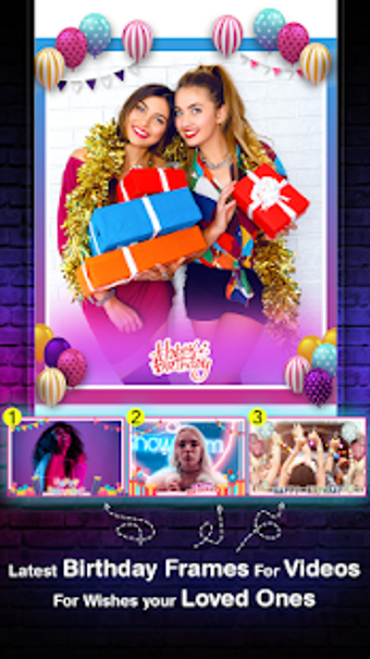 Image 2 for Birthday Video Maker - Bi…