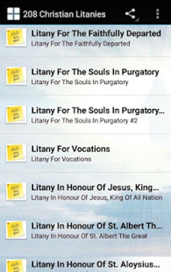 Image 0 for 211 Christian Litanies
