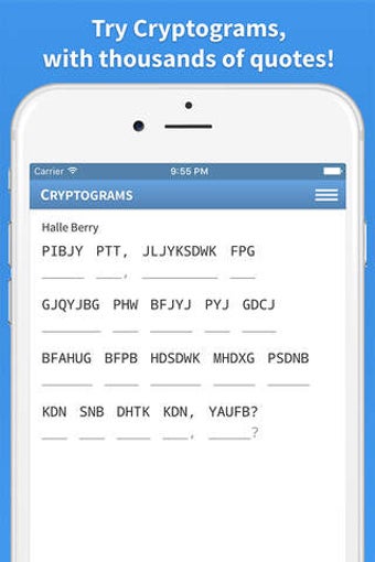 Image 0 for Cryptogram * Cryptoquote …