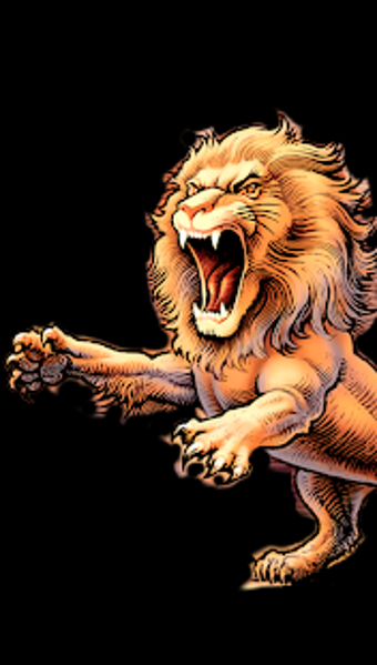 Imagen 3 para Scary Lion Color by Numbe…