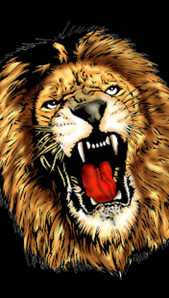 Imagen 0 para Scary Lion Color by Numbe…