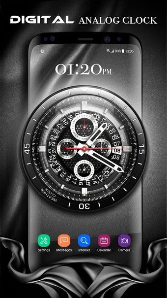 Image 2 for 2018 Digital Analog Clock…