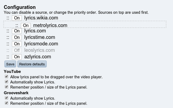 Imagen 2 para YouTube Lyrics For Intern…