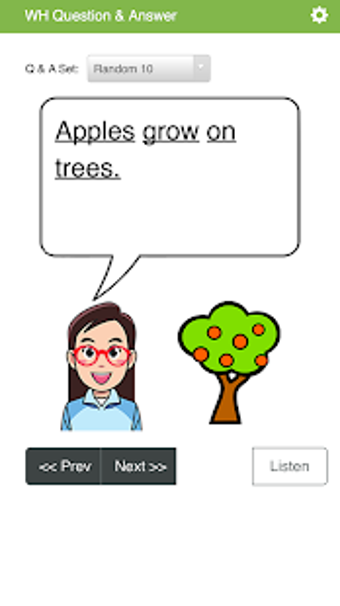 Image 0 for English - WH Question & A…