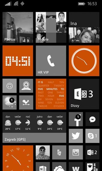 Imagen 3 para Analog Clock Tile for Win…