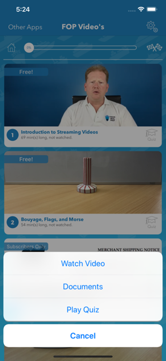 Image 1 for Fred's Oral Prep Videos