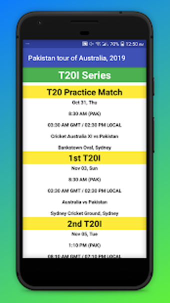 Image 0 for Pakistan Vs Australia | P…