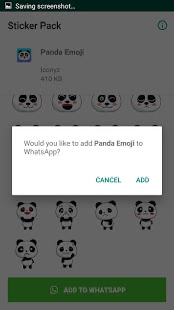 Imagen 3 para Panda Stickers for WhatsA…