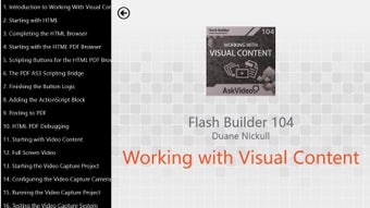 Image 0 for Flash Builder - Working w…