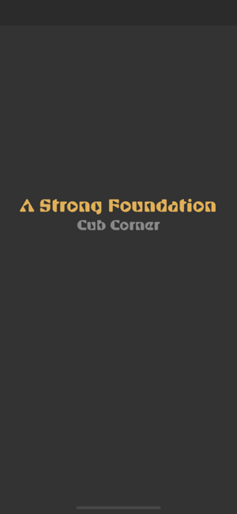 Image 1 for A Strong Foundation