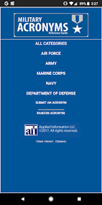 Image 0 for Military Acronym Referenc…
