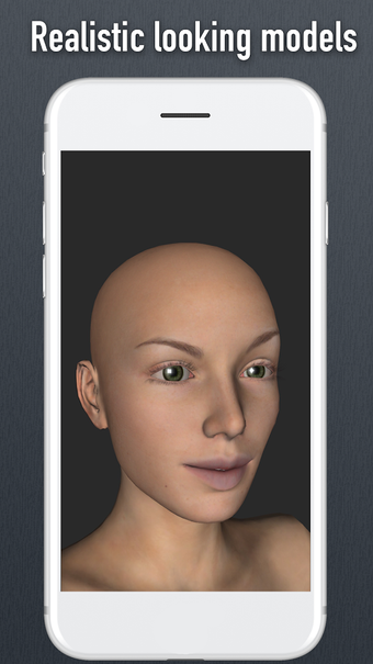 Imagen 1 para Face Model - 3D virtual h…