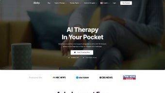 Imagen 0 para Abby - Your AI Therapist