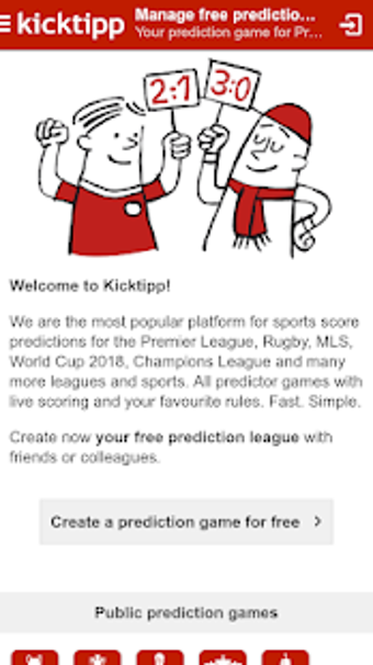 Imagen 1 para Kicktipp - Rugby World Cu…