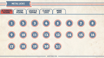Imagen 1 para 85 Metal Guitar Licks