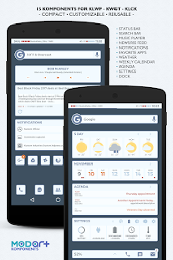 Imagen 3 para ModArt Komponents for KLW…