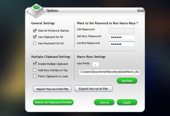 Image 0 for Macro Keys
