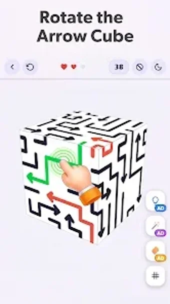 Imagen 0 para Chevron Cube 3D