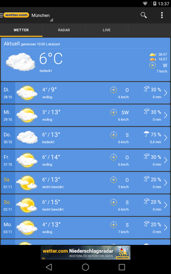 Imagen 7 para wetter.com