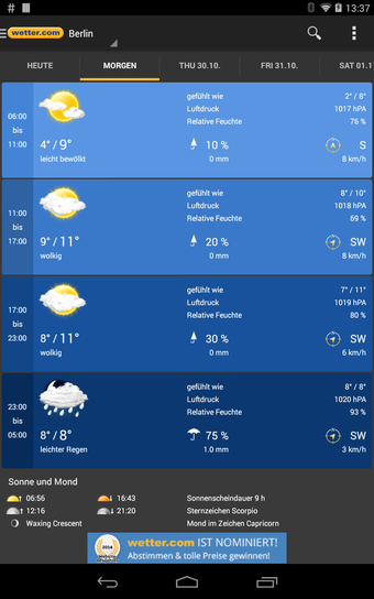 Imagen 8 para wetter.com