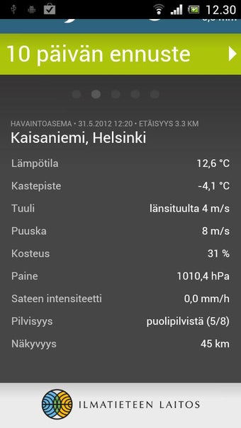 Imagen 2 para FMI Weather