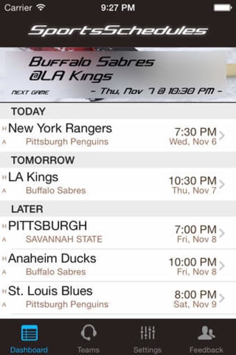 Image 0 for Sports Schedules