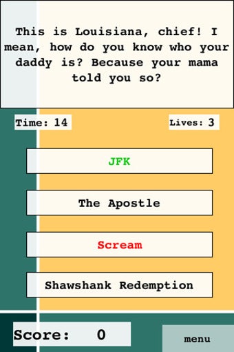 Image 2 for The Movie Quotes Quiz
