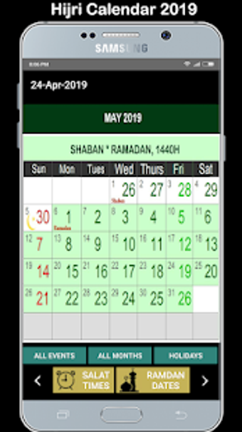 Image 3 for Islamic Calendar 2019